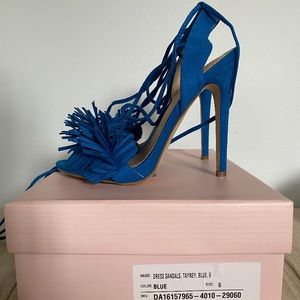 Blue Gorgeous Dress Sandals